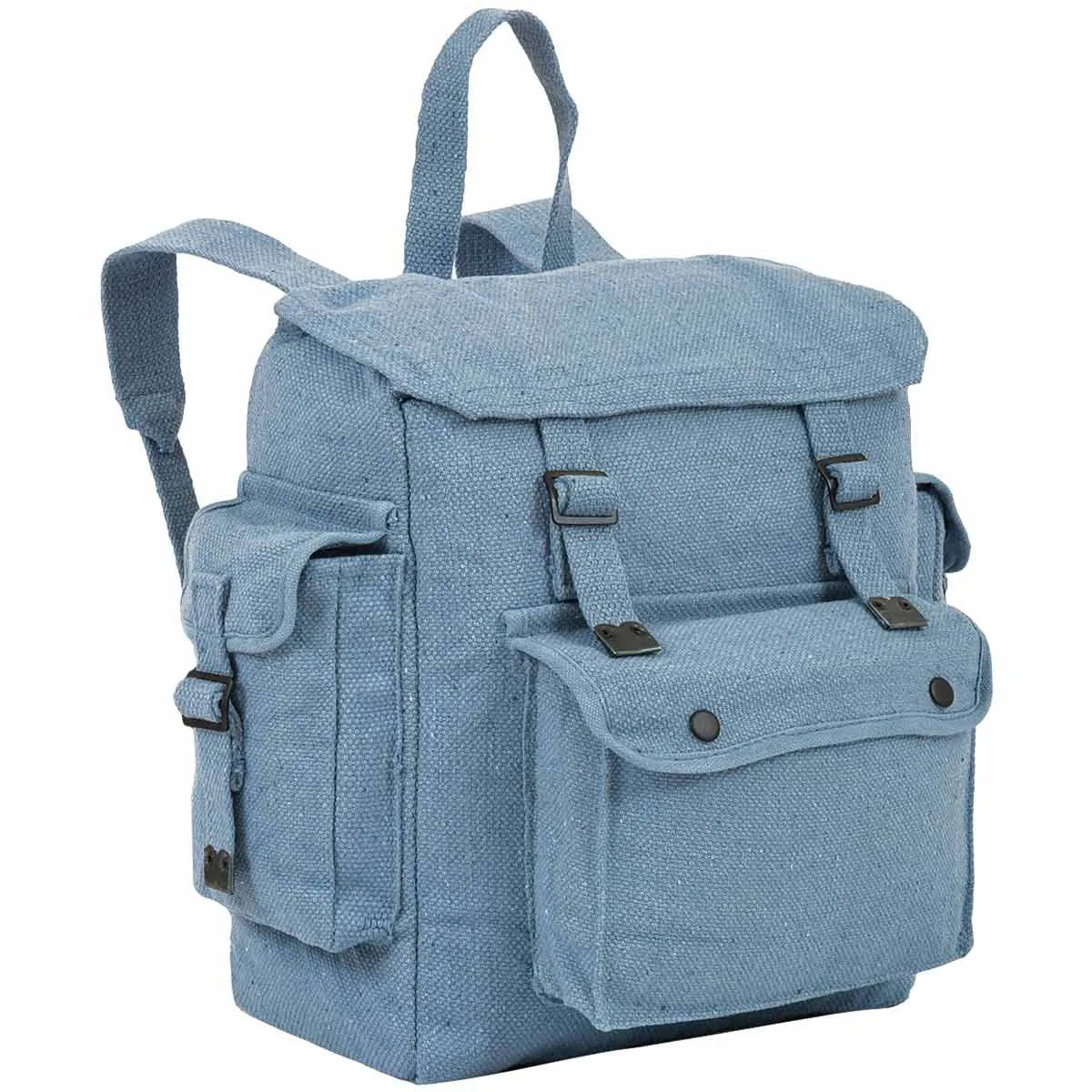 Top brand 2025 Best Sell Highlander RAF Blue Canvas Webbing Backpack with Pockets - 18L ,50-68%OFF is free shipping purchase, buy discount Items 74%off, 100% quality.
