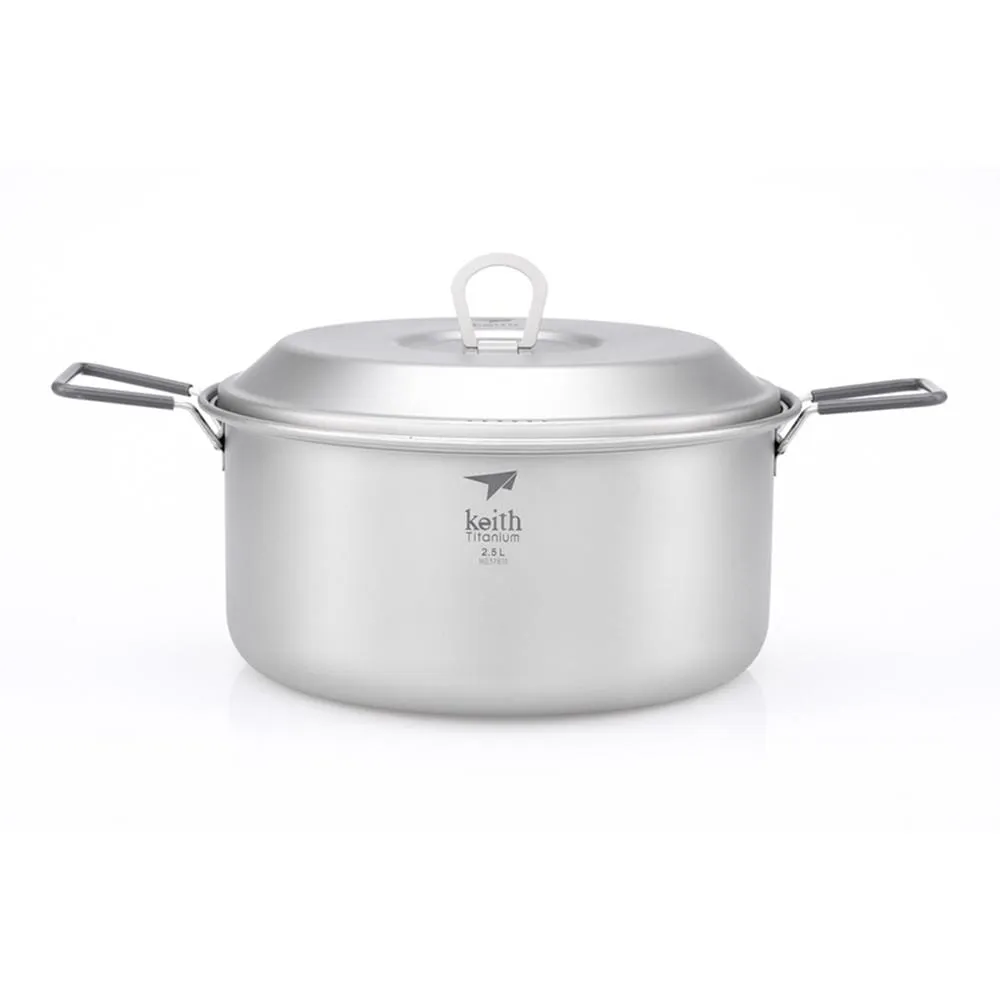 Enjoy Free Shipping 2025 Best Sell Keith 2-Piece Titanium Pot and Pan Cook Set 2.5L In 2025 - 2026 hot sale here, great discount sale for all the Items.