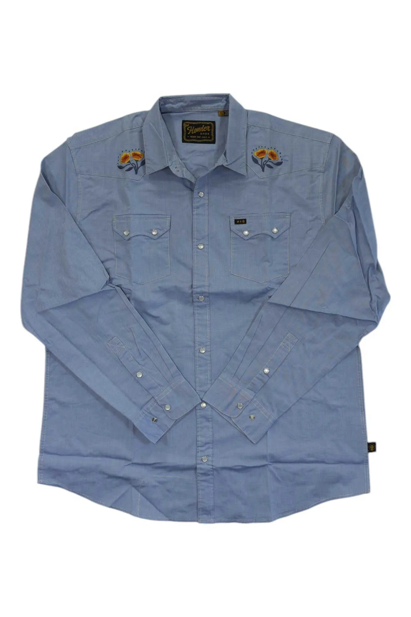 Find Original 2025 Hot Sale Howler Brothers Mens Crosscut Deluxe Snapshirt ,Soft and Light are 74% off, here will give you the best service. Now orders our online store.