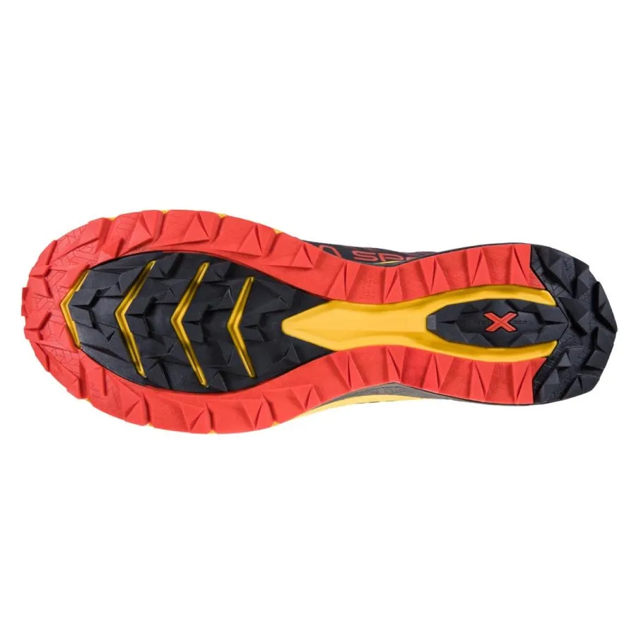 Popular La Sportiva Jackal Mens Trail Running Shoe - Black/Yellow - Clearance hot sale, you can place order for our newest Items.