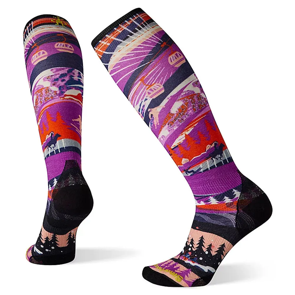 Choose Authentic Smartwool Ski Zero Cushion Skication Print OTC Womens is hottest sale, reasonable price and fashionable styles, more surprise for you.