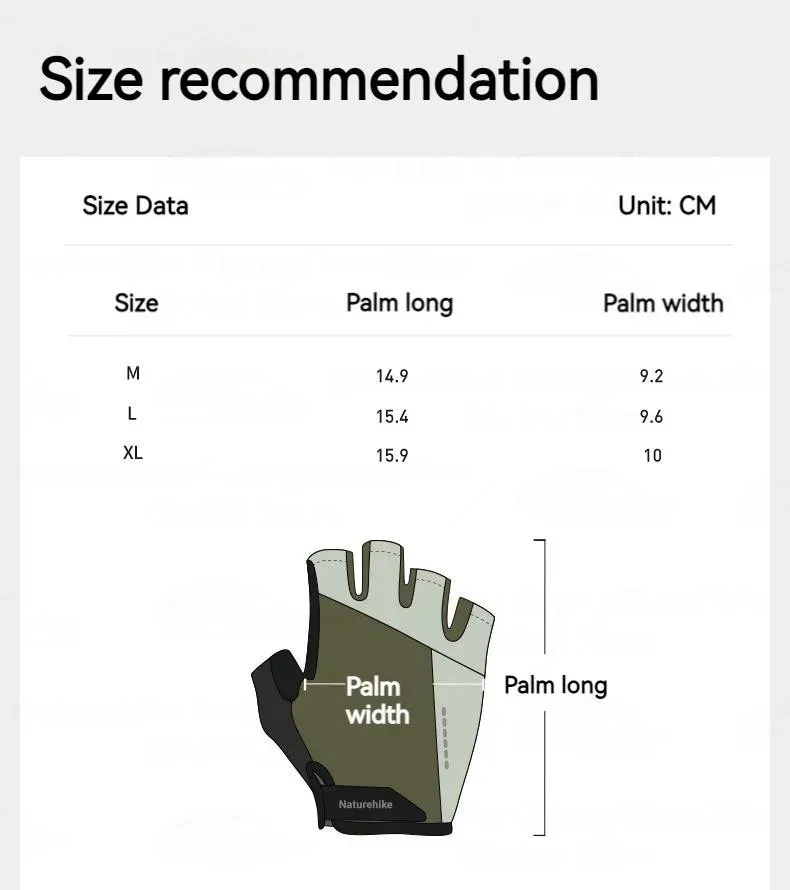 Find Cheap Naturehike Half Finger Riding Gloves , come here and buy now, let our commodities go to the world.