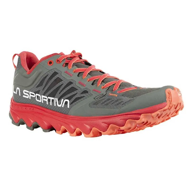 Classic Style Of 2025 Newest Styles For La Sportiva Helios III Womens Trail Running Shoe - Clay/Hibiscus ,Highest Quality hot sale, unique style and best price, free shipping worldwide.