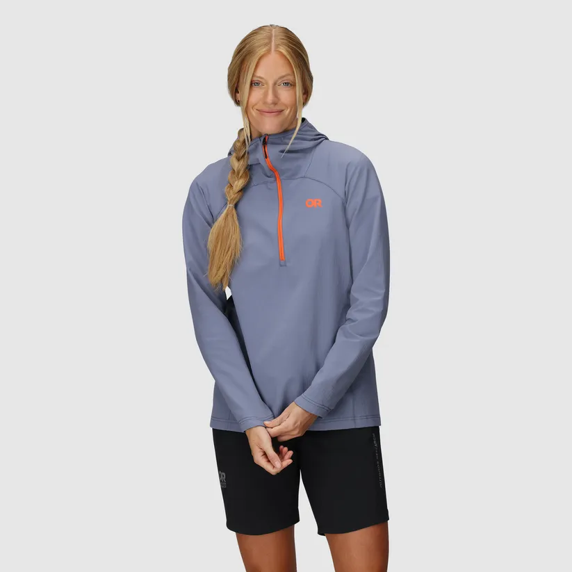 Our Outdoor Research Women's Freewheel Half Zip Hoodie sale online, select your favorite Items here.