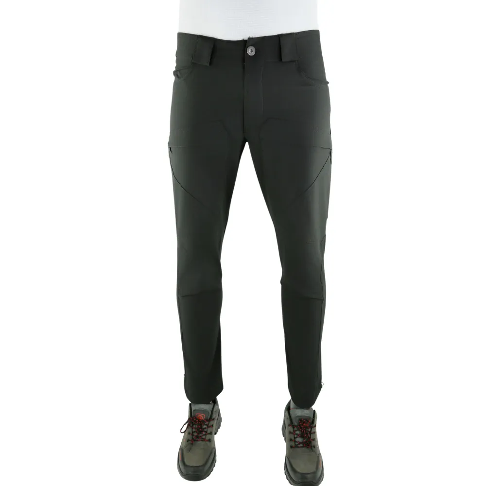 Discount For 2025 Real KongurTagh 81029 Cargo Multi-Pocket Pants - Black For Everyday Use store online, buy more and save more.