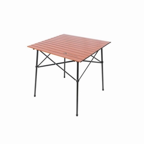 Choose Newest 2025 Top Selling - Ozark Trail TA-97430W 31" Hazel Creek Square Folding Aluminum Roll-Top Camp Table, Brown ,100% Free Shipping hot sale, fast shipping with 5-7 business days, 100% satisfaction guarantee!