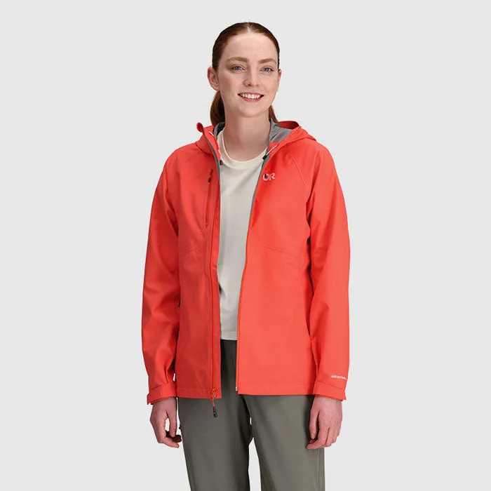 Buy Outdoor Research MicroGravity AscentShell Womens Waterproof Hooded Jacket at our online store, up to 80% off and free shipping worldwide, 100% quality.