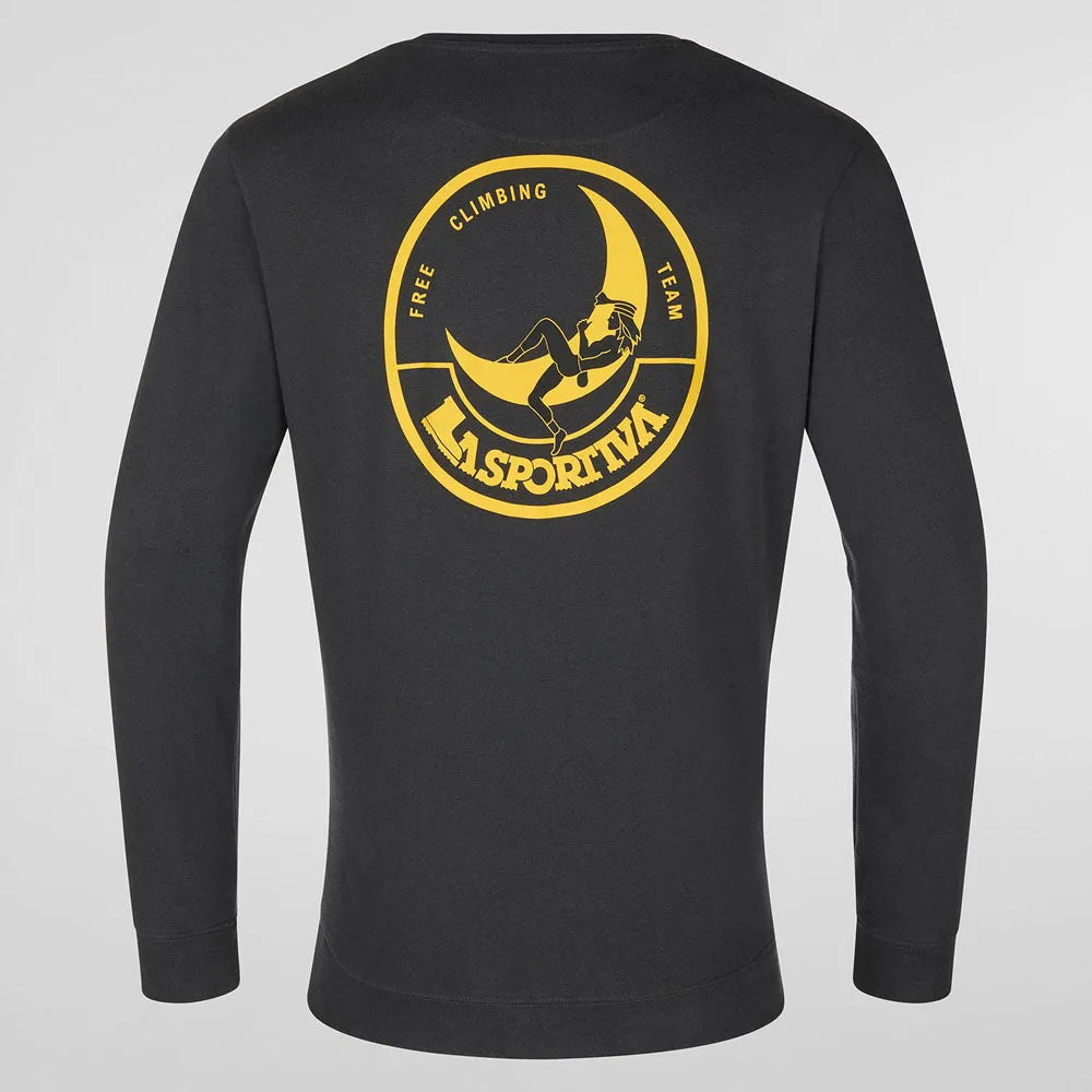 2025 Fashionable La Sportiva Climbing on the Moon Mens Sweatshirt is hot sale now, it is the best place for you to buy Items, we supply top quality, good service, bottom price.