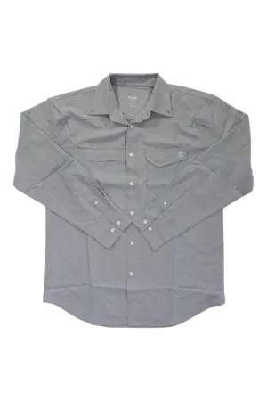 2025 Newest style 75%off Discount Huk Mens Tide Point Break Chambray LS Shirt lete in Specifications on sale, 74% discount and top quality for you.