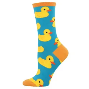 The Latest 75%off Discount 'Rubber Duck' Women's printed socks ,Cheap Price , buy our newest products with free shipping worldwide.