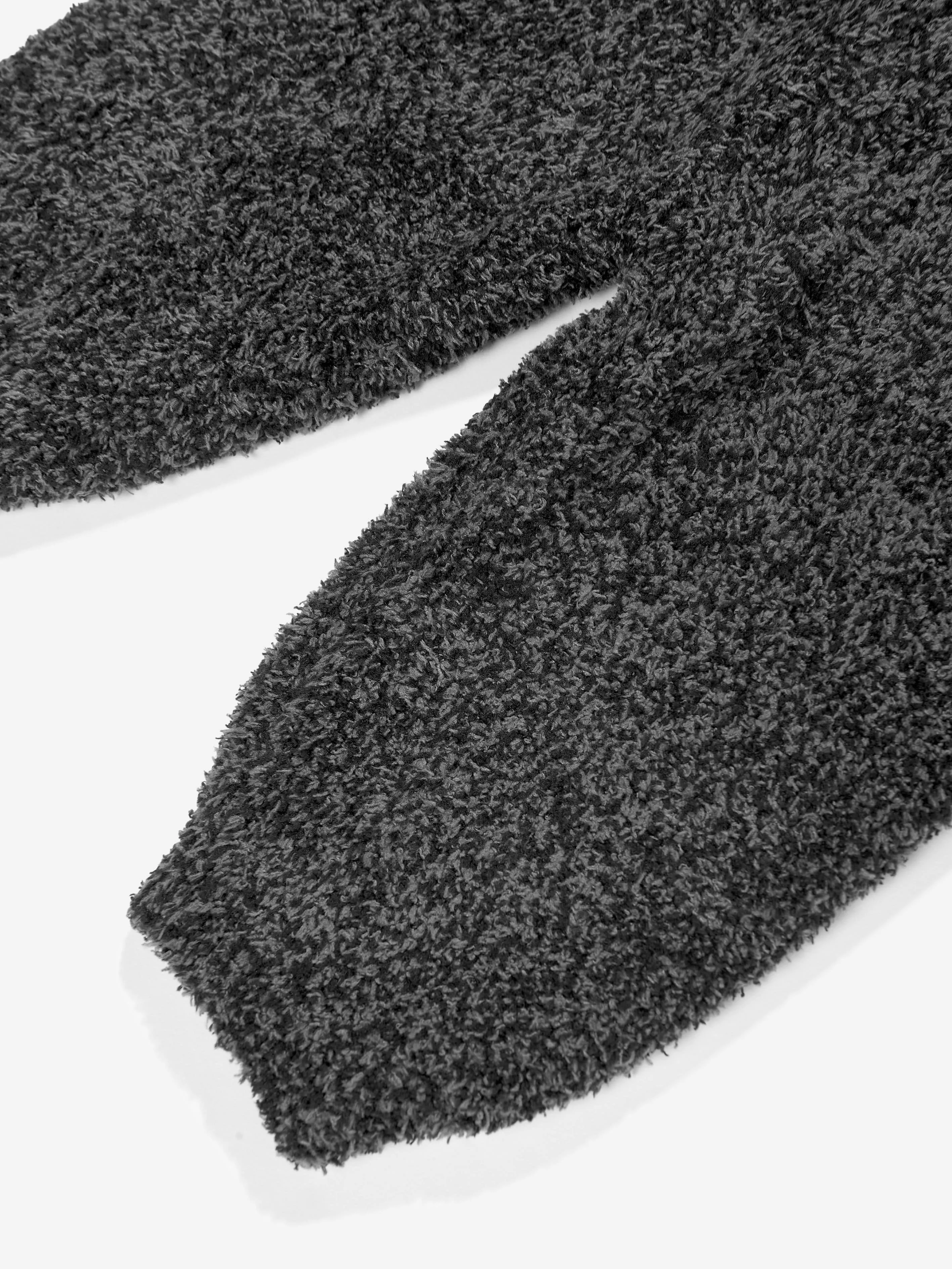 7AM Enfant Baby Fuzzy Boxy Lounge Hose in Schwarz
