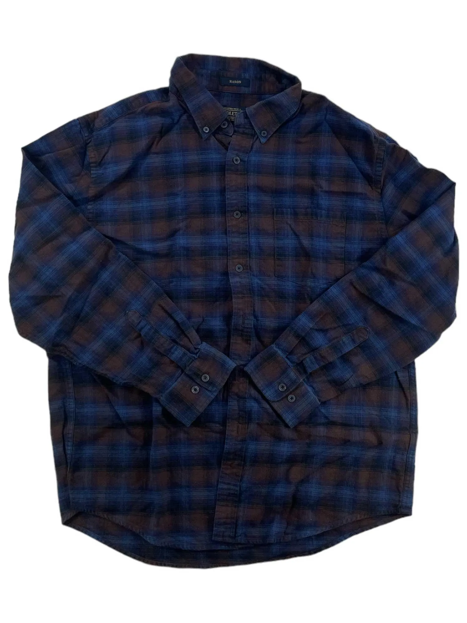 Pre Order 80% off Mason Flannel Shirt ,65-80%OFF Cheap Price , 100% authentic guarantee!
