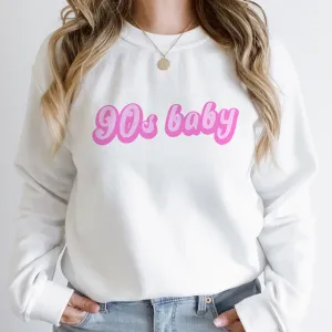 90s Baby Decade Sweatshirt postpartum clothes sale
