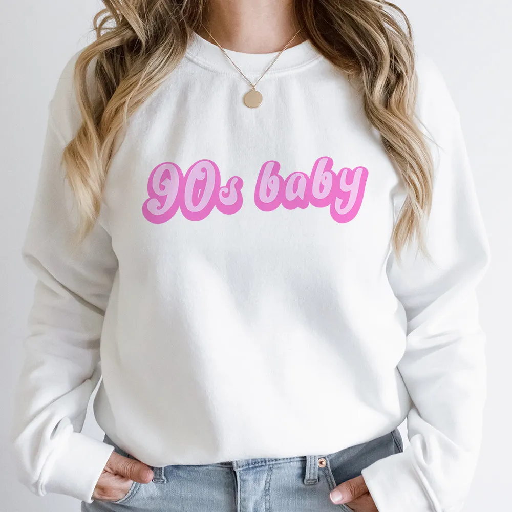 90s Baby Decade Sweatshirt postpartum clothes sale