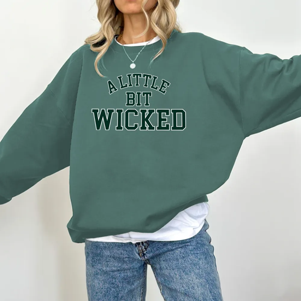 A Little Bit Wicked Women's Sweatshirt postpartum clothes sale