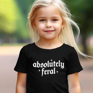 Absolutely Feral Kids T-Shirt girls pajamas promo