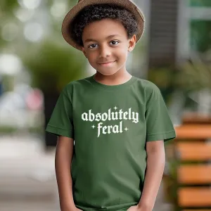 Absolutely Feral Kids T-Shirt girls pajamas promo