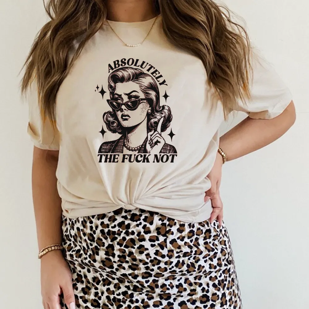Absolutely Not Retro Graphic T-Shirt pregnancy jeans best price