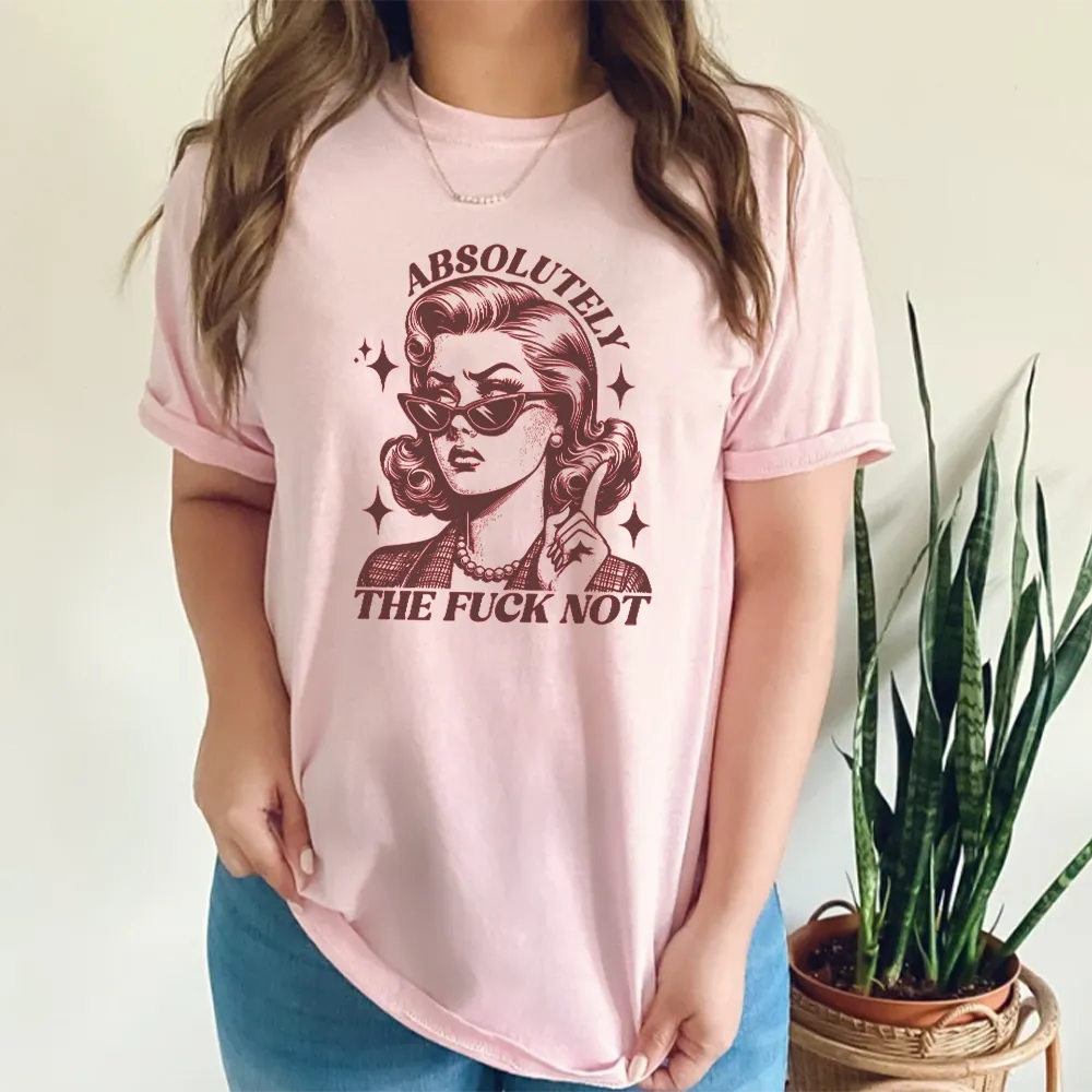 Absolutely Not Retro Graphic T-Shirt