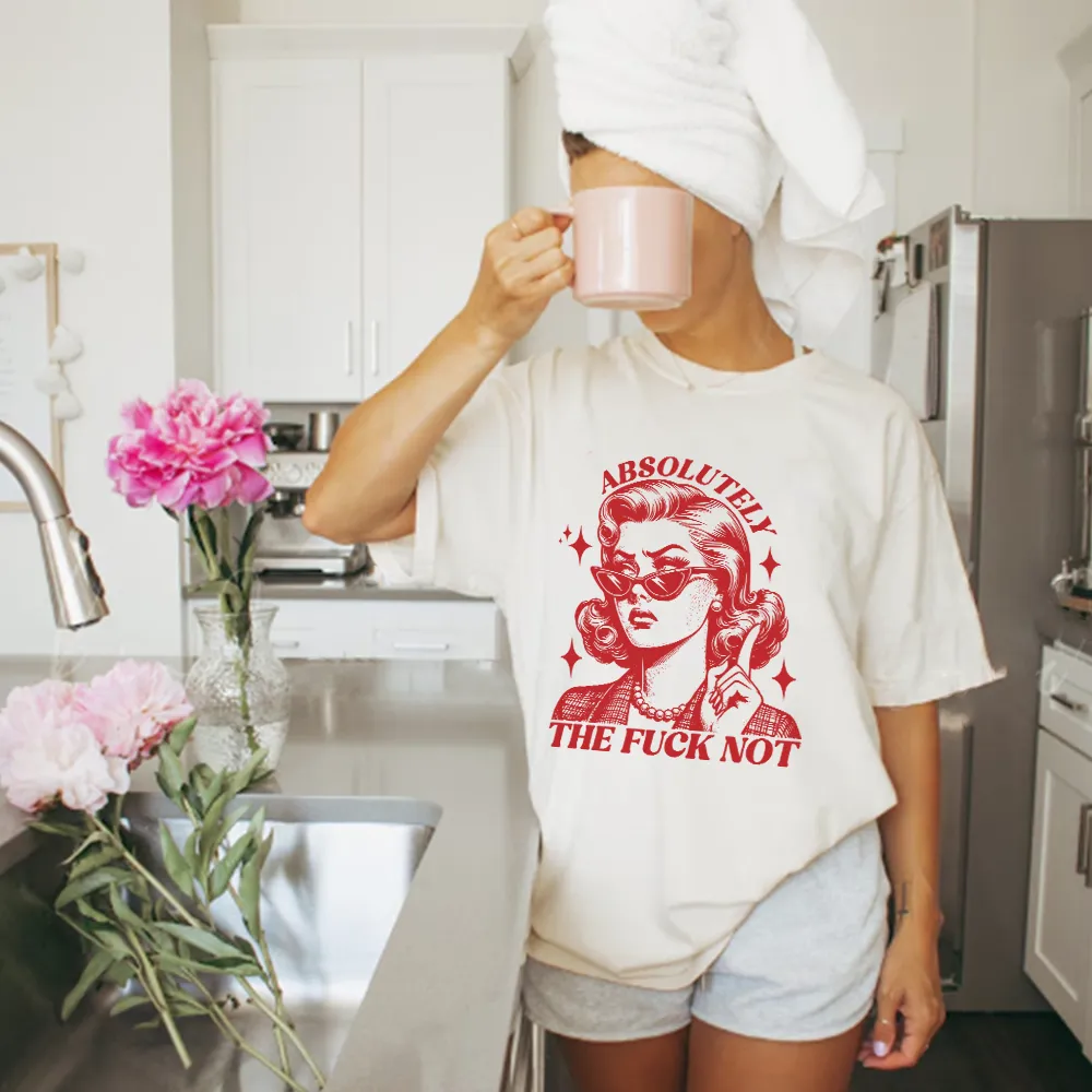 Absolutely Not Retro Graphic T-Shirt