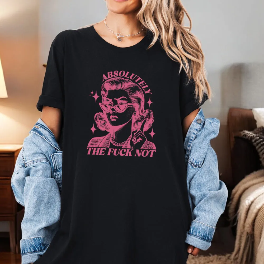 Absolutely Not Retro Graphic T-Shirt