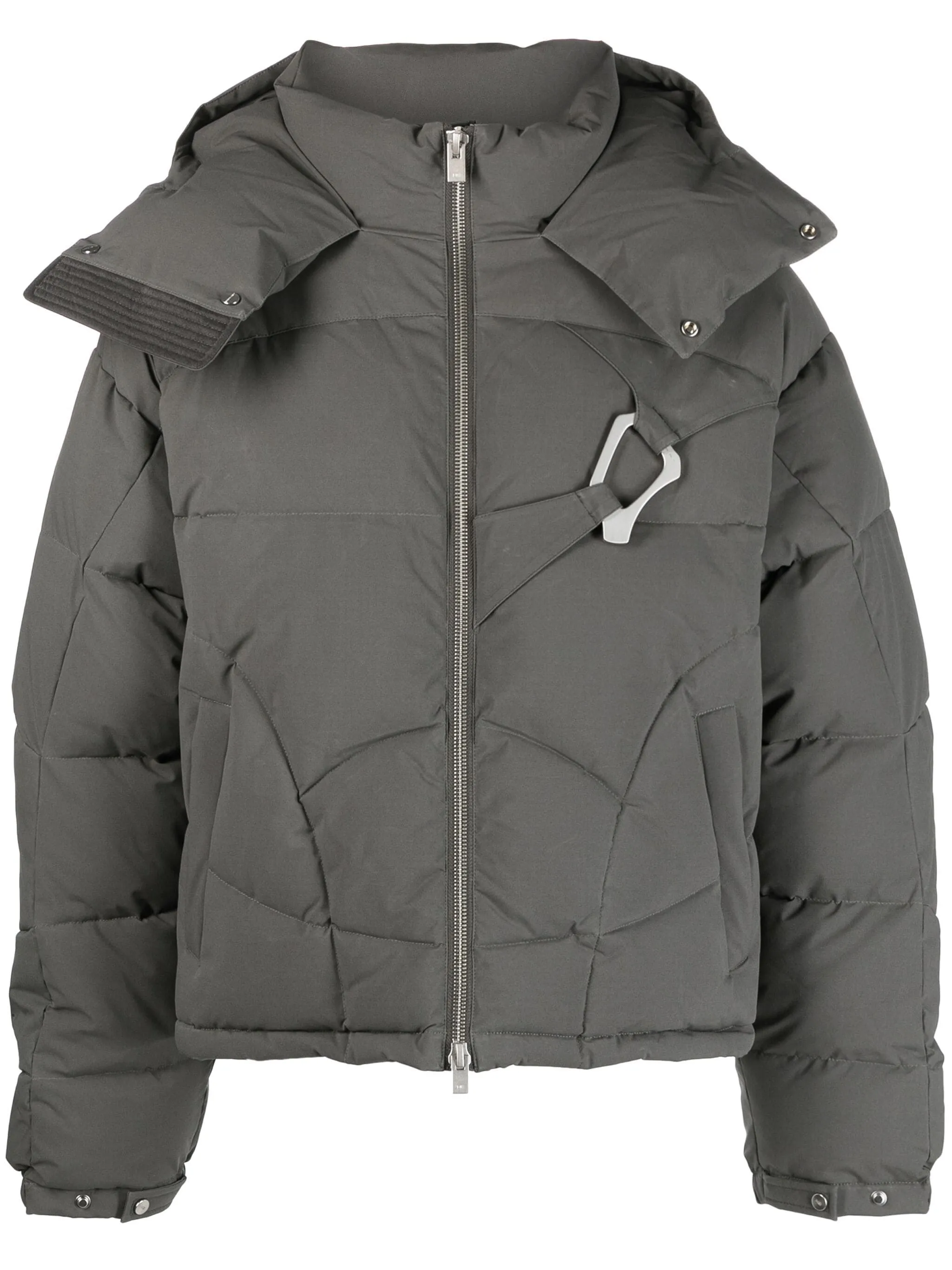 Abstract Quilted Down Jacket winter jackets clearance