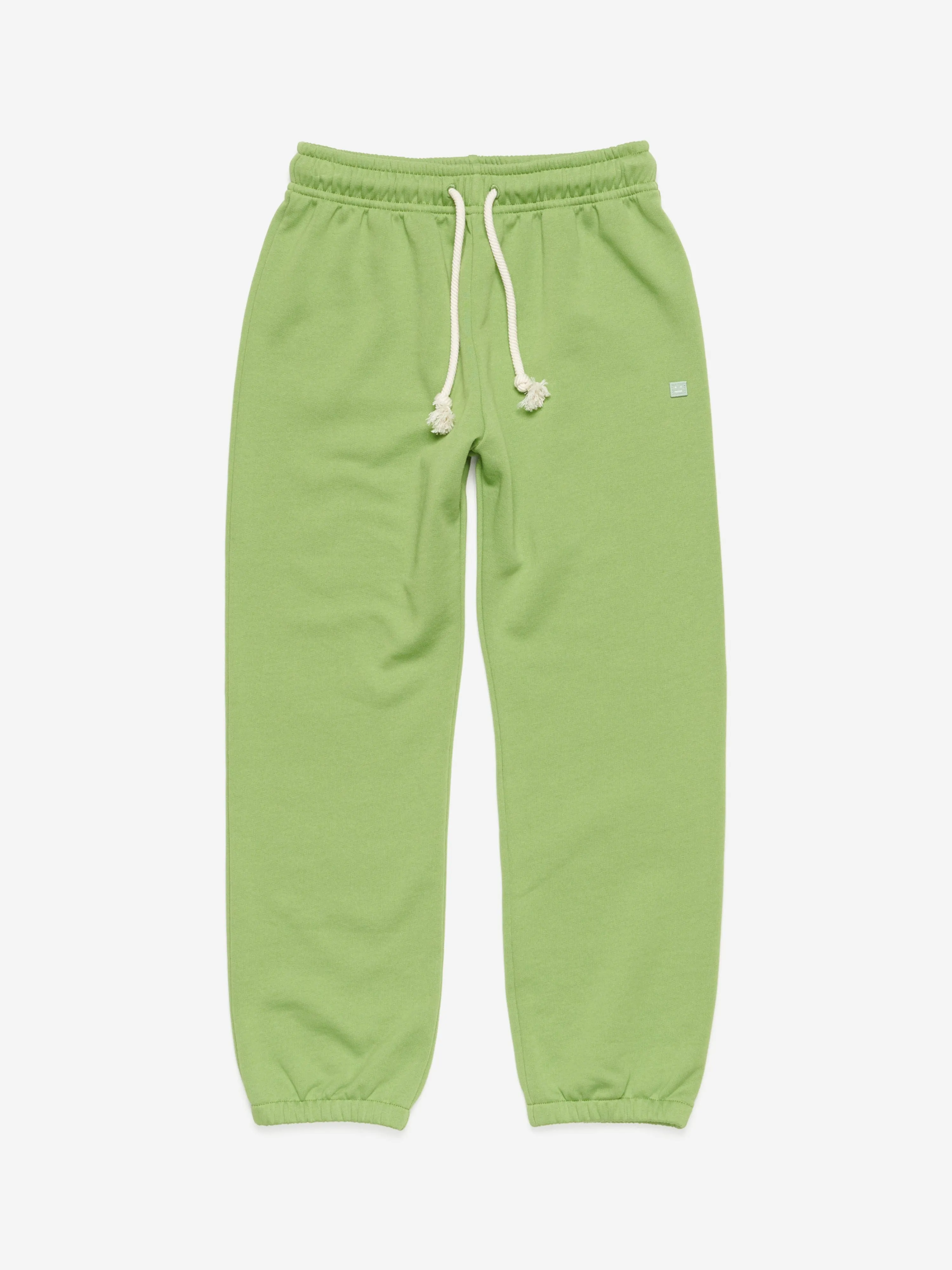 Acne Studios Kinder Frack Face Joggerhose in Grün