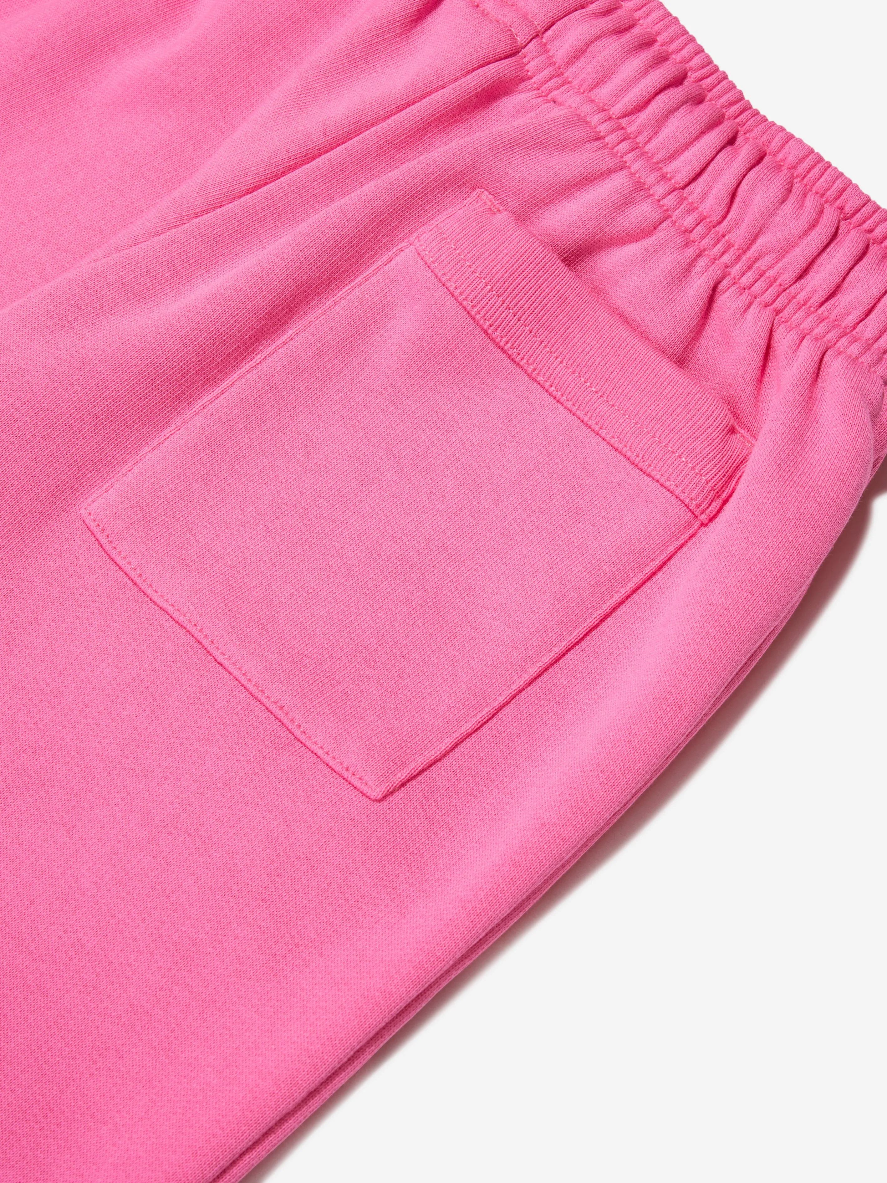 Acne Studios Kinder Mini Frack X Face Joggerhose in Rosa