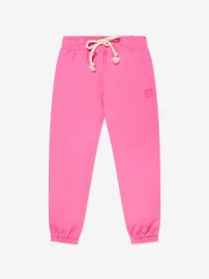 Acne Studios Kinder Mini Frack X Face Joggerhose in Rosa