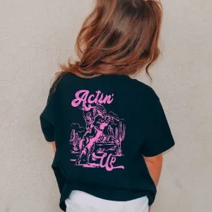 Actin' Up Rodeo Back T-Shirt girls pajamas promo