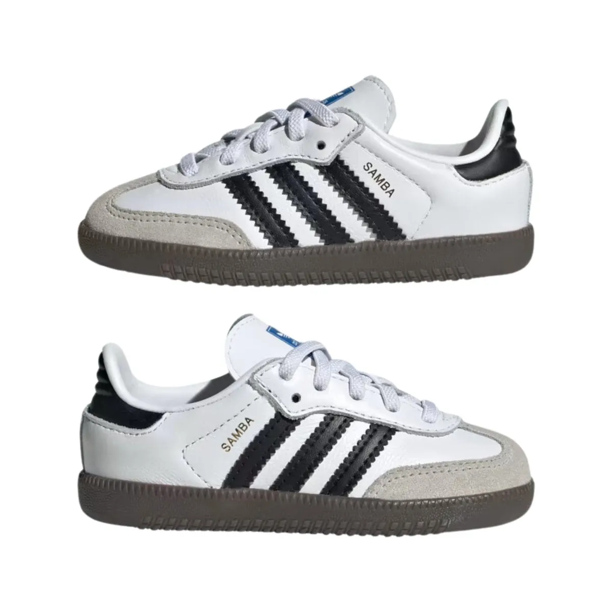 Adidas Kleinkind-Samba OG Wolkenweiß/Core Schwarz/Gummi Adidas Schuhe