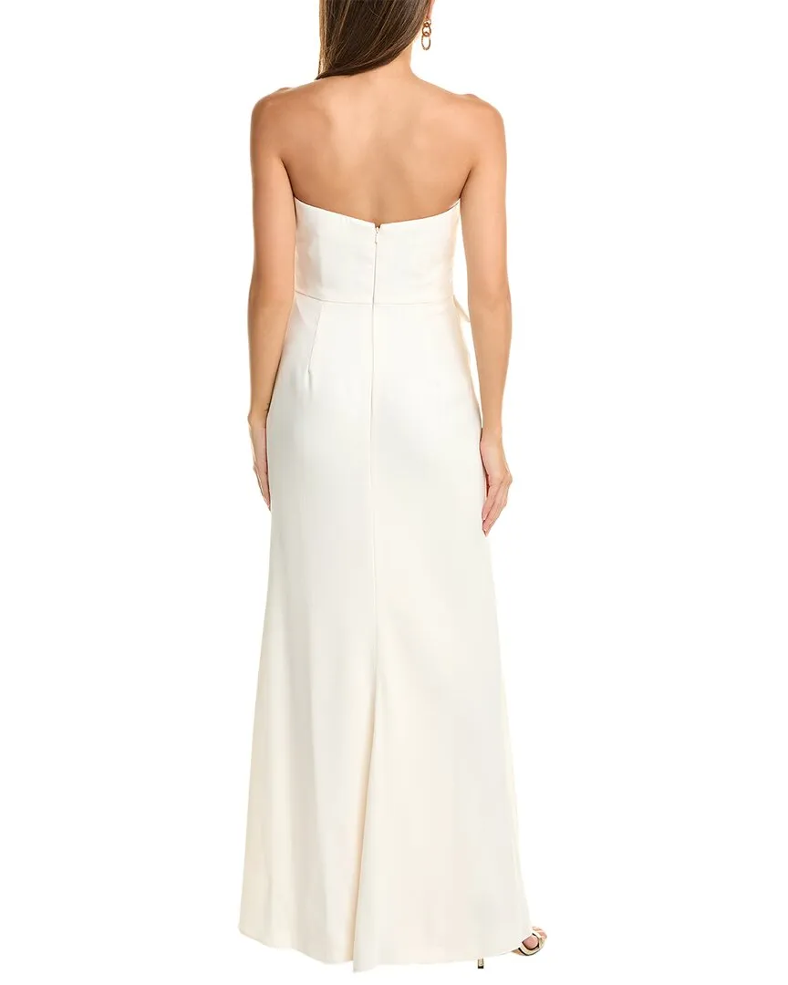After Six Tuxedo Maxi Dress