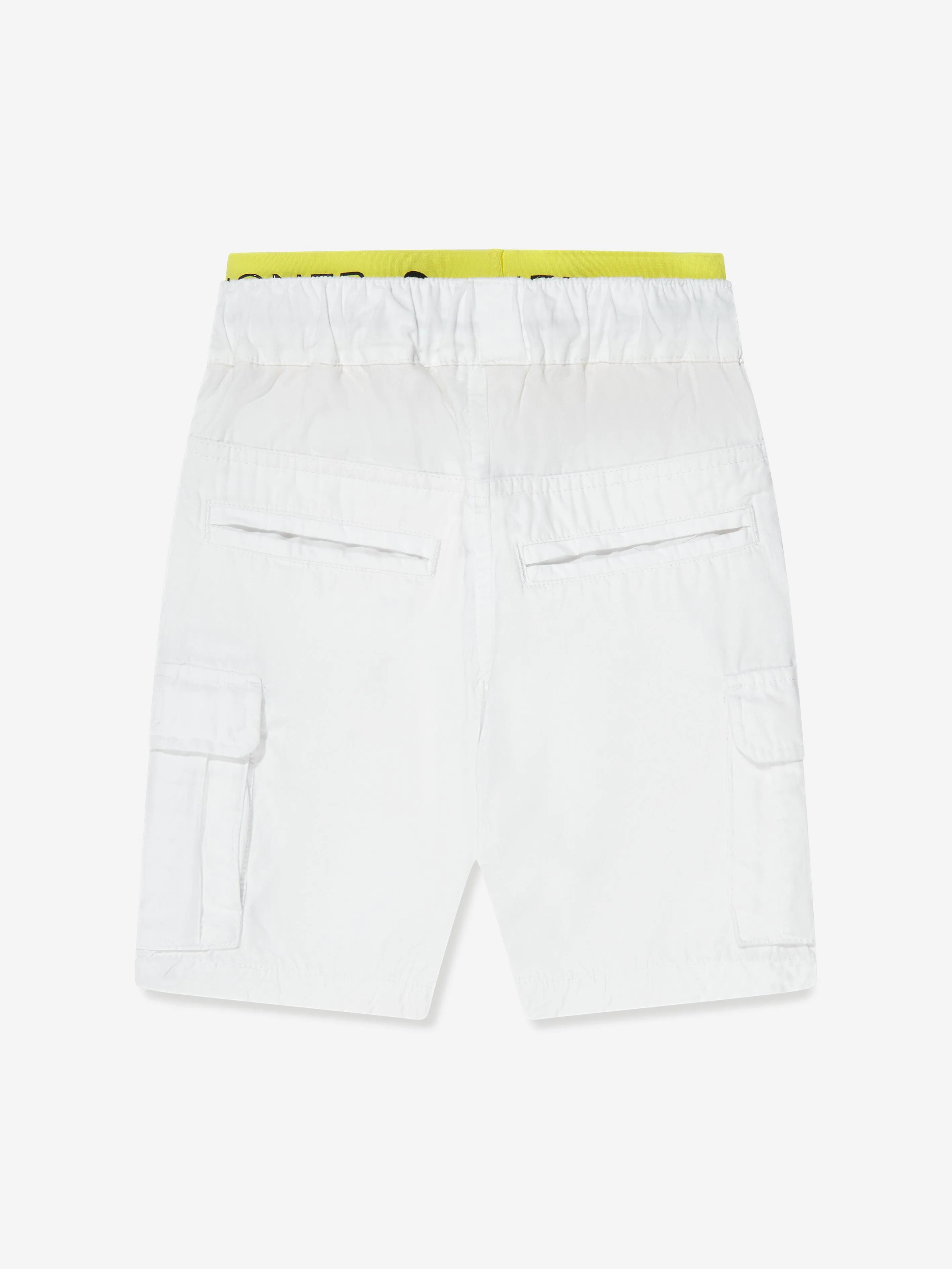 Aigner Jungen Bestickte Bermuda-Shorts in Weiß