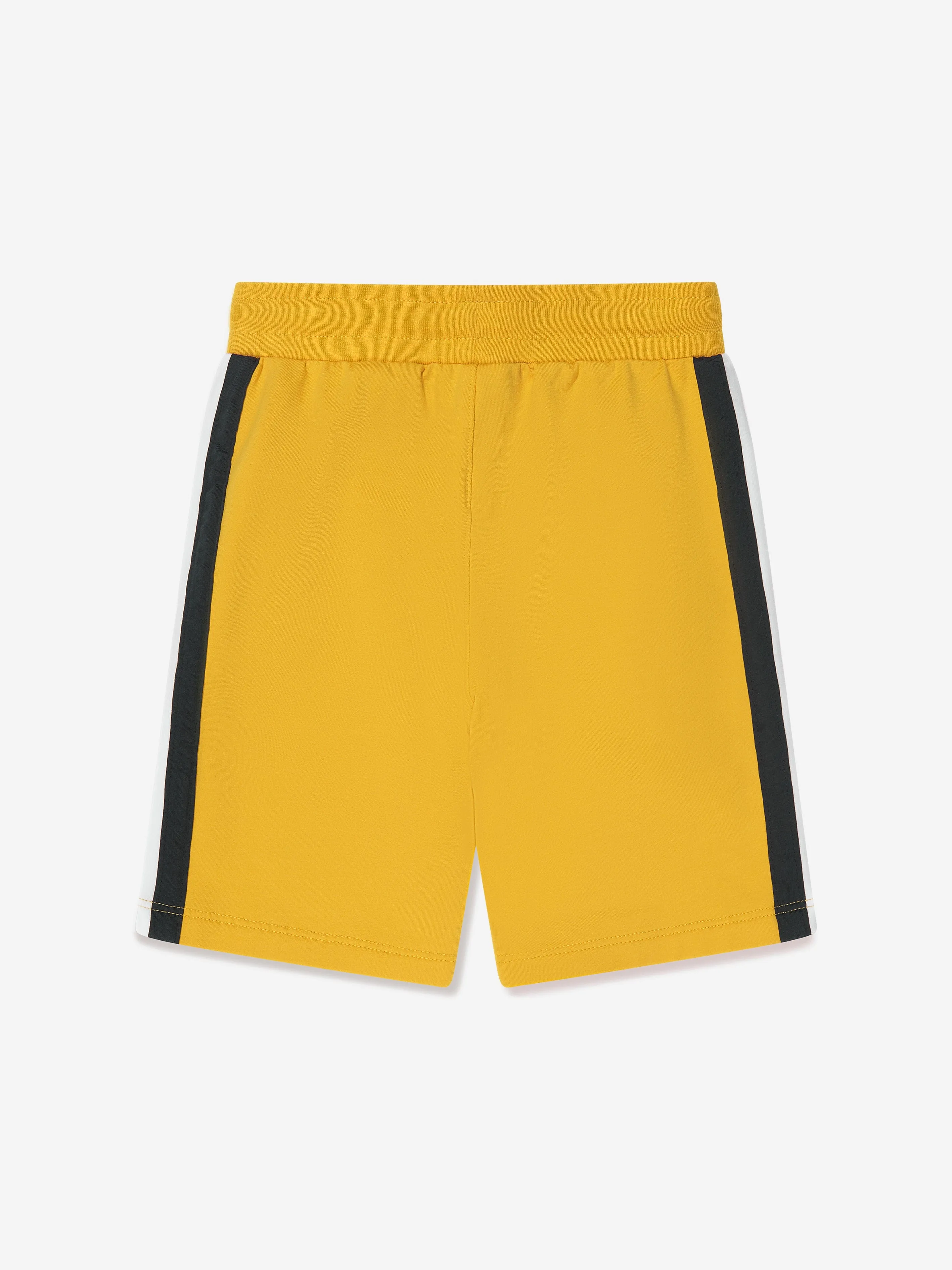 Aigner Boys Logo Bermuda Shorts in Gelb