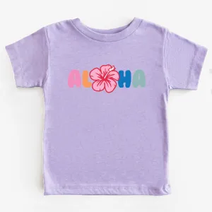 Aloha Kids Graphic T-shirt girls pajamas promo