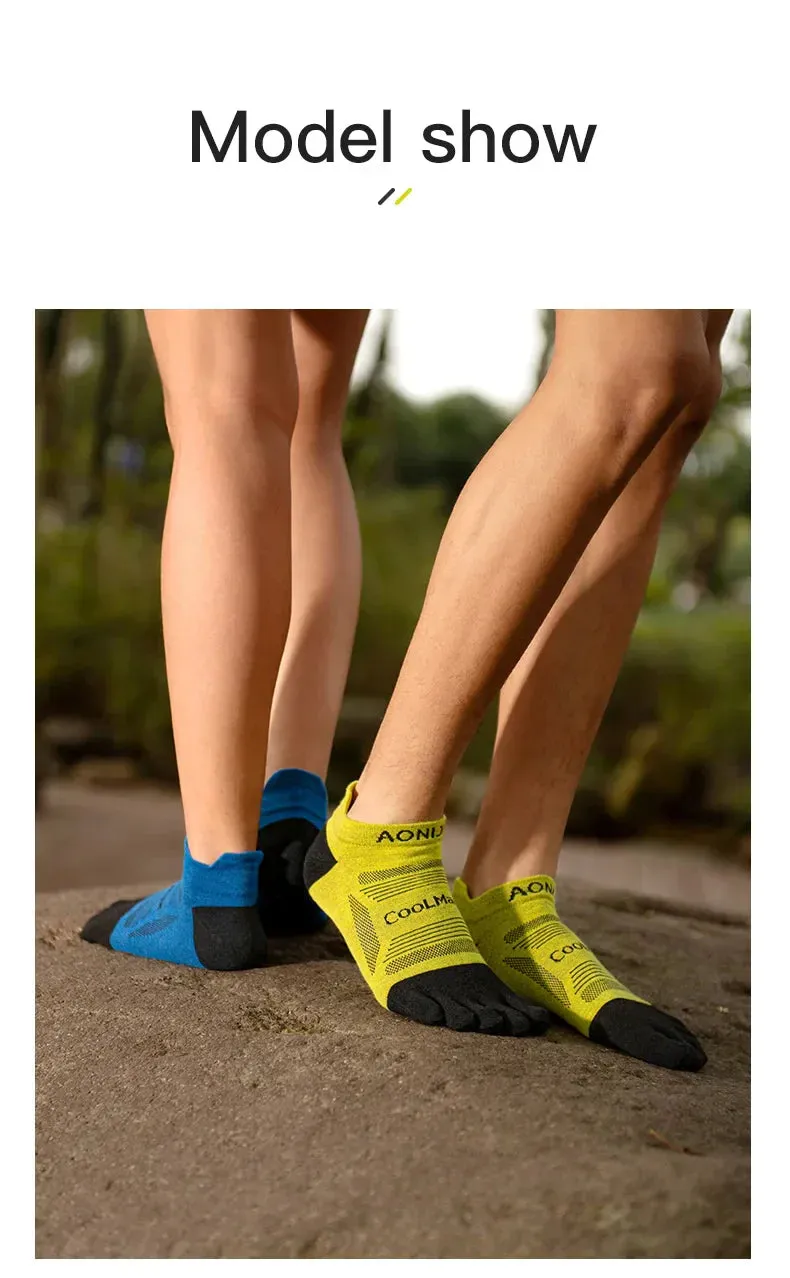 Buy Clearance AONIJIE 3 Pairs Five Toe Socks-Unisex Low Cut-E4839 now, the newest style of Items are best sale with 74% off.