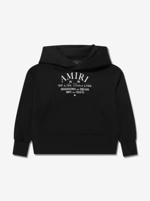 Amiri Kids Arts District Hoodie in Schwarz