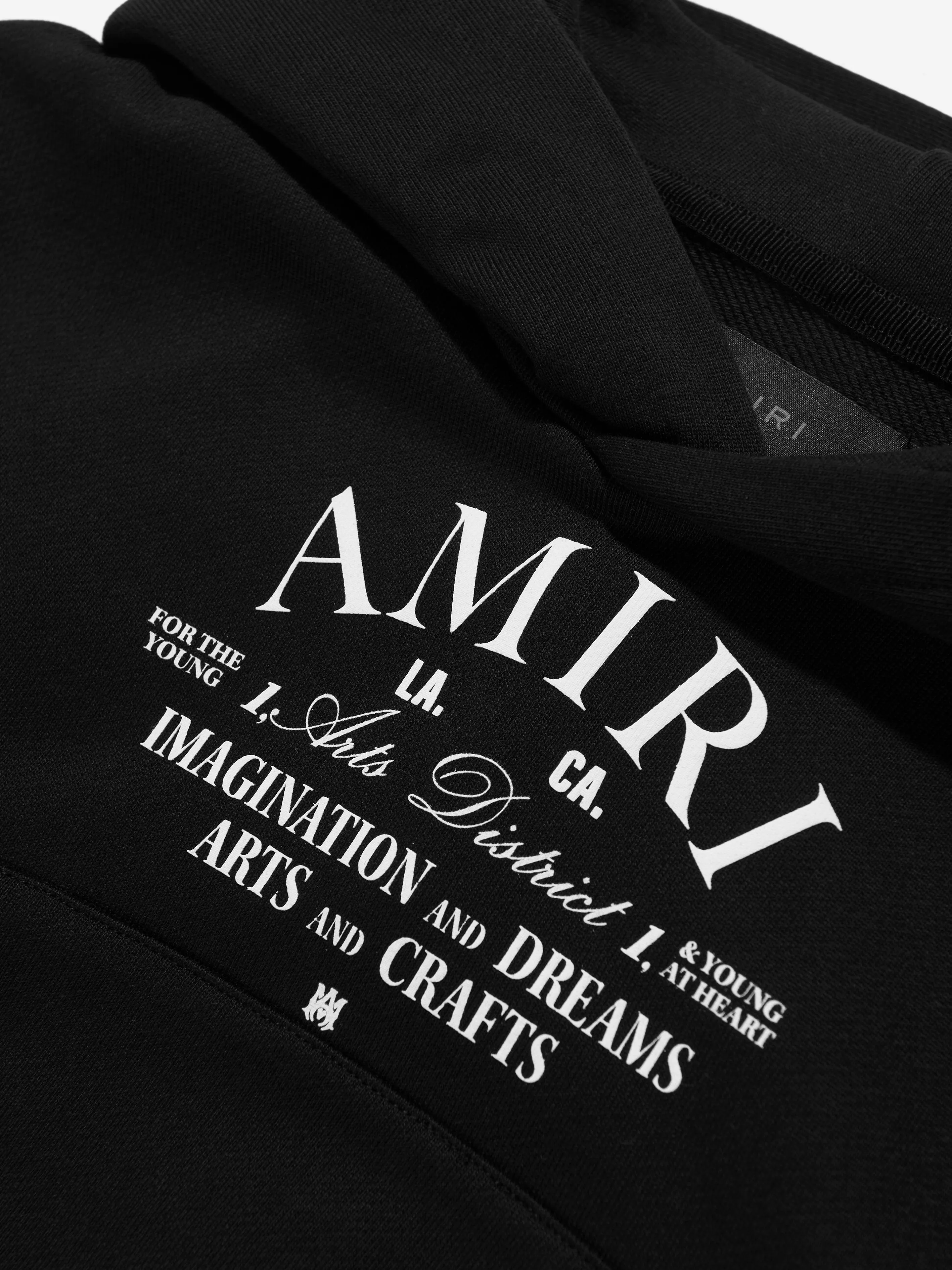 Amiri Kids Arts District Hoodie in Schwarz