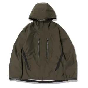 And Wander Womens 2.5L Hiker Rain Jacket Dark Khaki raincoats promo code