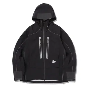 And Wander Womens Pertex Shield Rain Jacket Black raincoats promo code