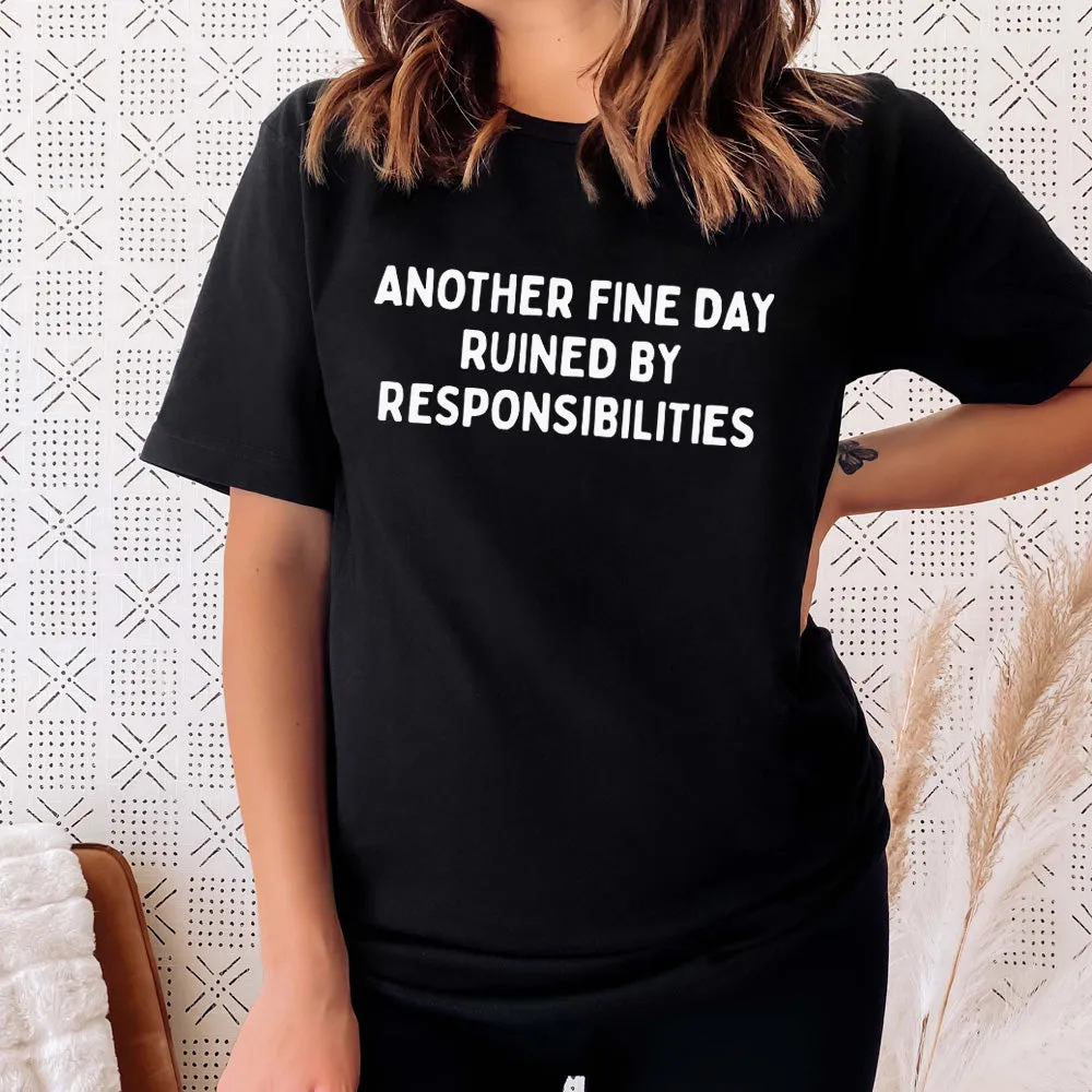 Another Fine Day Ruined T-Shirt maternity dresses promo