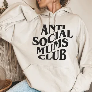 Anti Social Mums Club Hoodie postpartum clothes sale