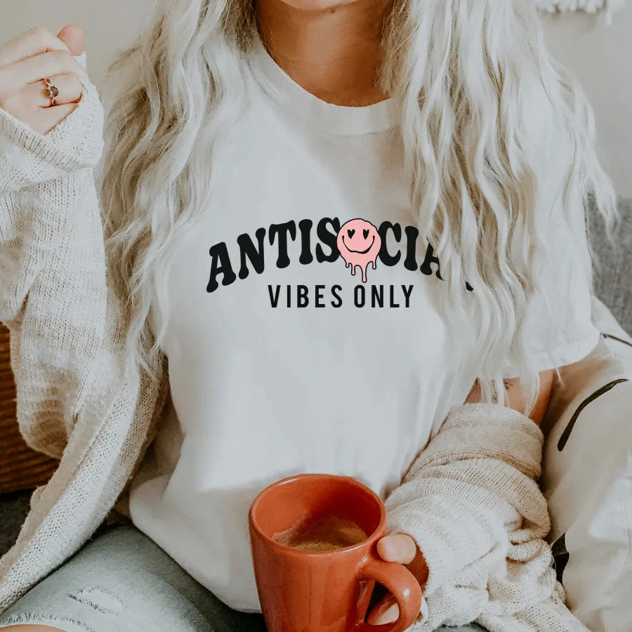 Antisocial Vibes T-Shirt maternity dresses promo