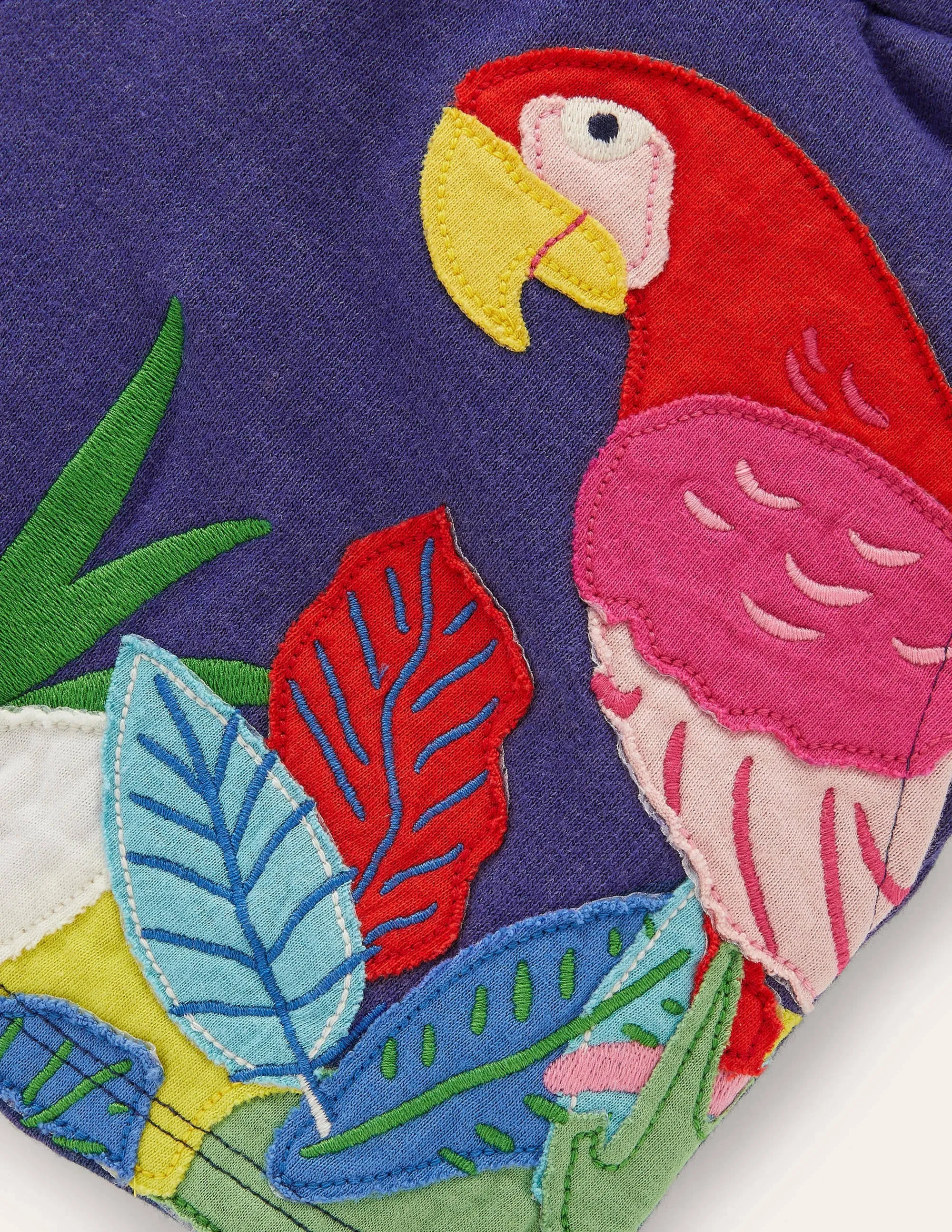 Applikations-Jersey-Shorts - Steuerbord Blaue Vögel
