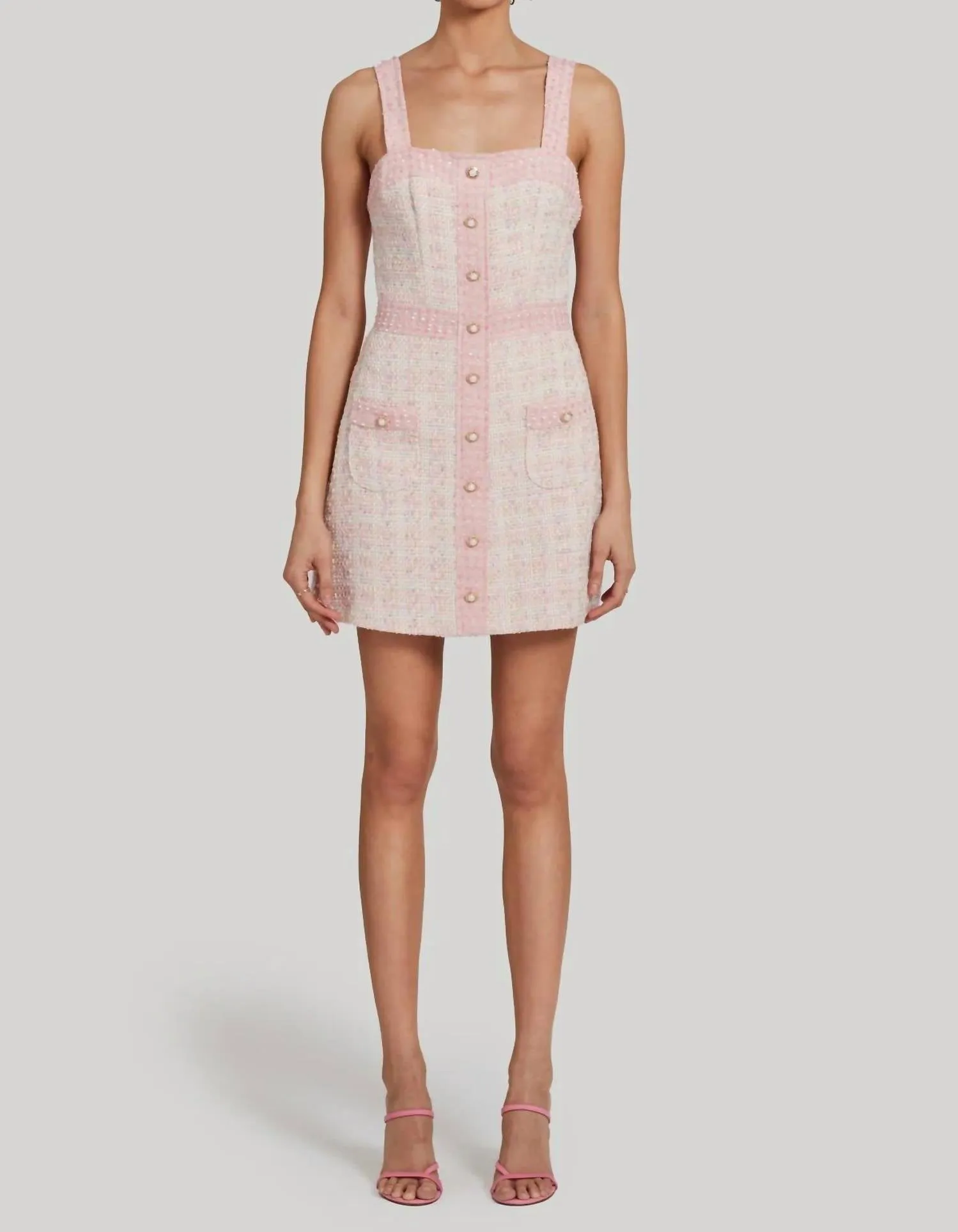 Archie Mini Dress In Pennington Tweed