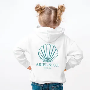 Ariel & Co 1989 Back Logo Hoodie girls skirts clearance