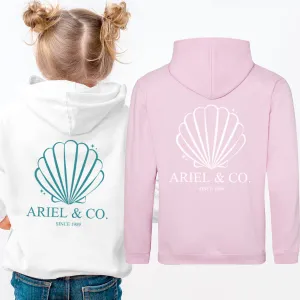 Ariel & Co 1989 Back Logo Hoodie girls skirts clearance