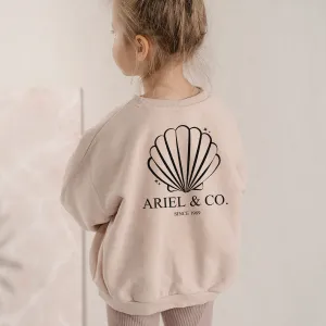 Ariel & Co 1989 Back Logo Kids Sweatshirt girls skirts clearance