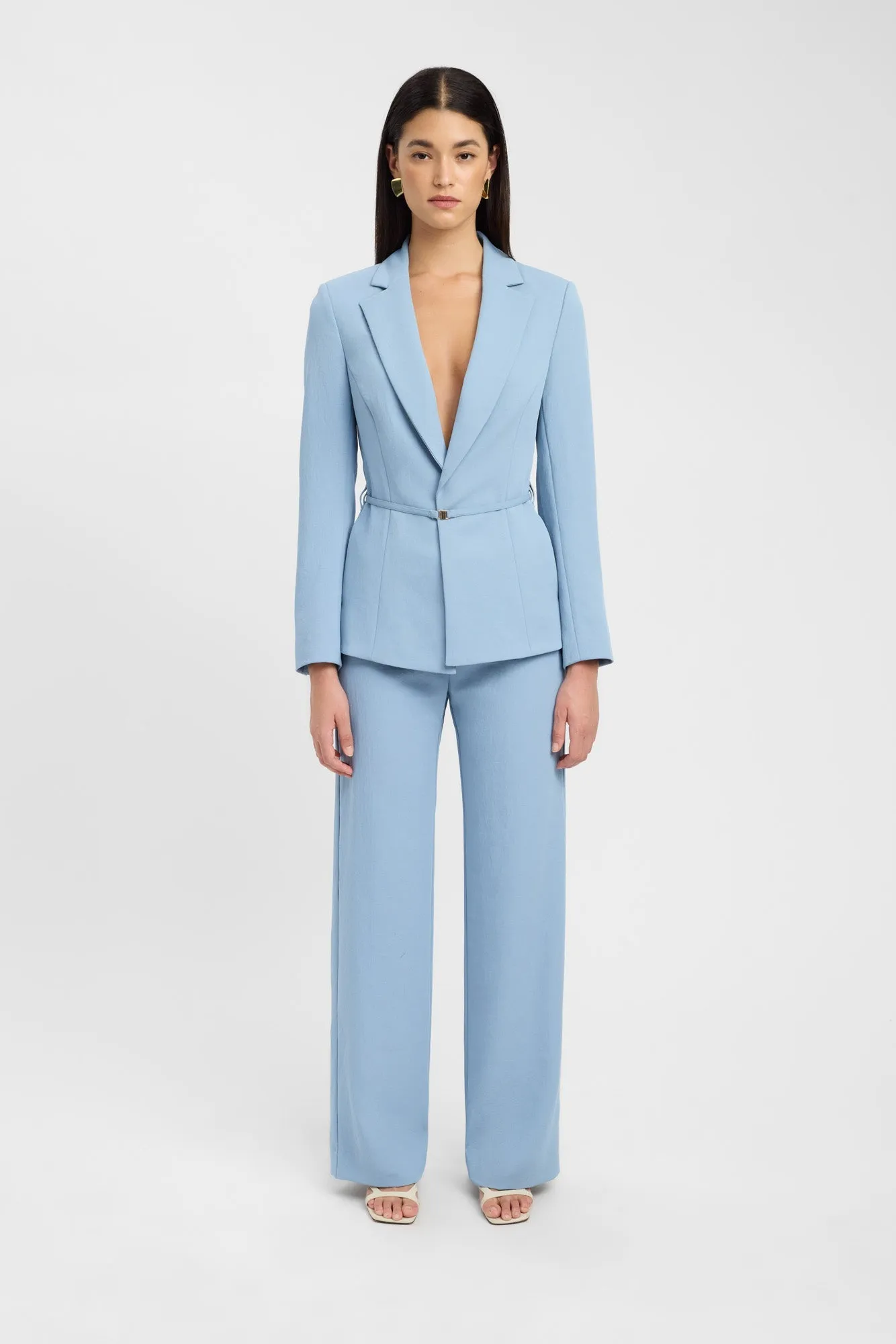 Ariel Belted Blazer womens parkas best deals