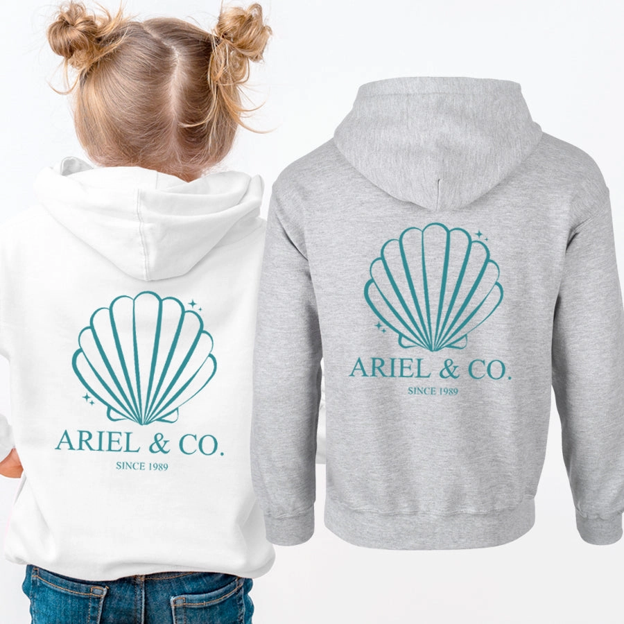 Ariel & Co 1989 Back Logo Hoodie girls jeans best deals